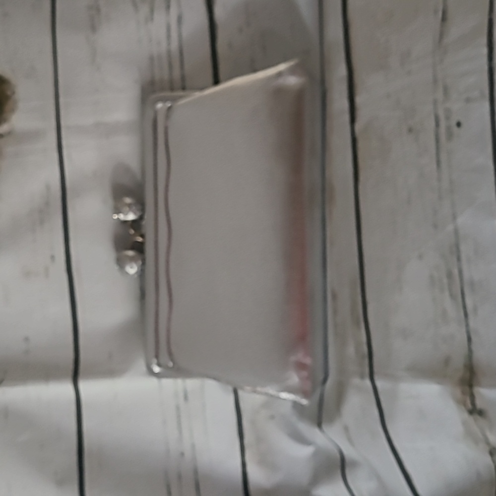 Afetr Five Vintage Silver Clutch